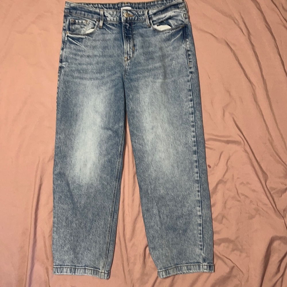 Old Navy light color boot cut jeans